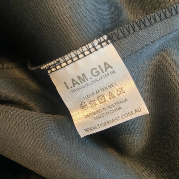 I.Am.Gia. Mob Wife Polyurethane Faux Leather Skinny Ankle Pants - Picture 7 of 8